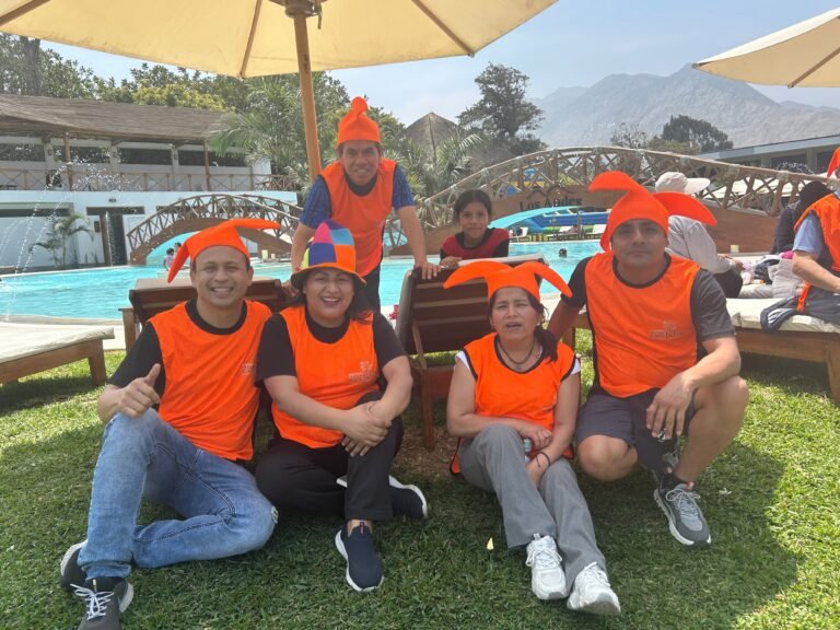 Gymkana Corporativa: Equipo Naranja Unido en Olimpiadas